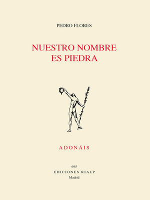 cover image of Nuestro nombre es piedra